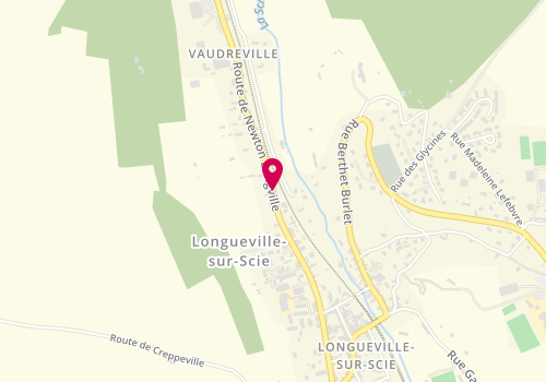 Plan de Intermarche Contact, Route de Newton Longueville, 76590 Longueville-sur-Scie