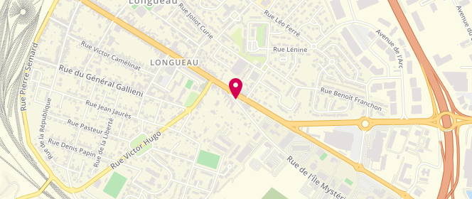 Plan de Access - TotalEnergies, Route Départementale 935- Avenue de la Ville Ideale, 80330 Longueau