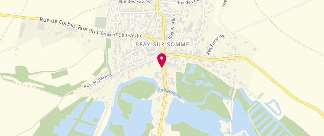 Plan de Vanderstraeten, Zone Industrielle Route d'Etinehem, 80340 Bray-sur-Somme