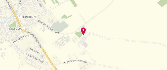 Plan de Intermarche Flixecourt, Route de Vignacourt, 80420 Flixecourt