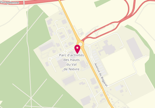 Plan de Station U, Zone Aménagement des Hauts du Val de Nievre, 80420 Flixecourt