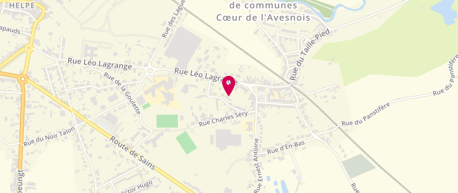 Plan de Supermarches Match Avesnelles, Route de Trélon, 59440 Avesnelles
