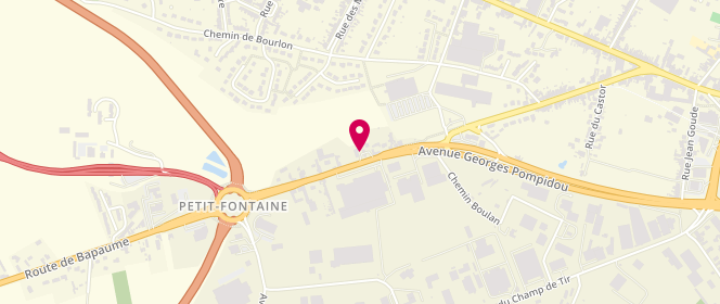 Plan de Access - TotalEnergies, 16 Bis Route de Bapaume, 59554 Raillencourt-Sainte-Olle