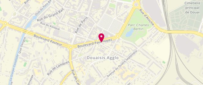 Plan de Access - TotalEnergies, 143 Boulevard Paul Hayez, 59500 Douai