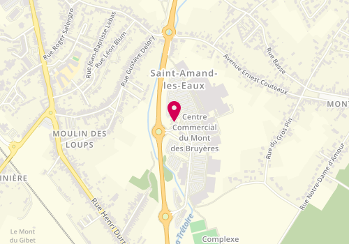 Plan de Leclerc AMANDIS, Zone Artisanale du Mont des Bruyeres Rocade Nord, 59230 Saint-Amand-les-Eaux