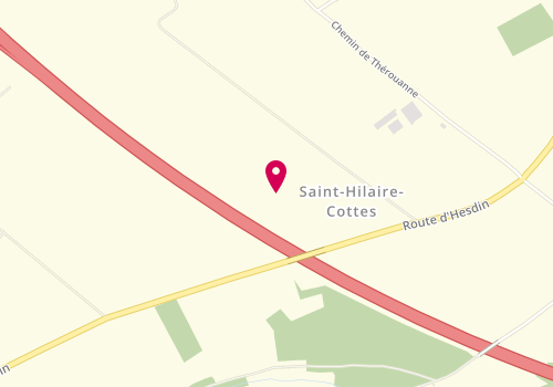 Plan de Shell SESAR, Aire de Saint-Hilaire Cottes A26, 62120 Saint-Hilaire-Cottes