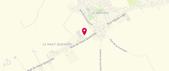 Plan de Carrefour Contact le Maisnil, 20 Rue du Haut Quesnoy, 59134 Le Maisnil