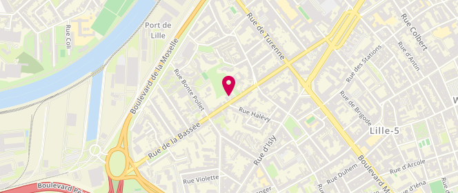 Plan de Access - TotalEnergies, 112 Rue de la Bassée, 59000 Lille